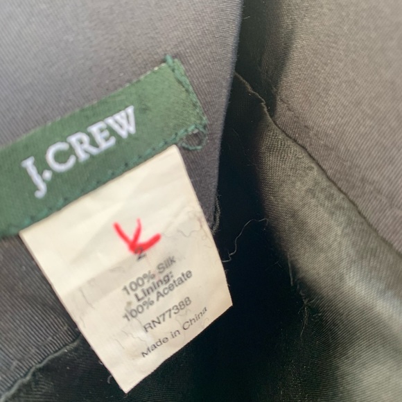 J. Crew Black Silk Taffeta Cocktail Dress - Picture 10 of 10